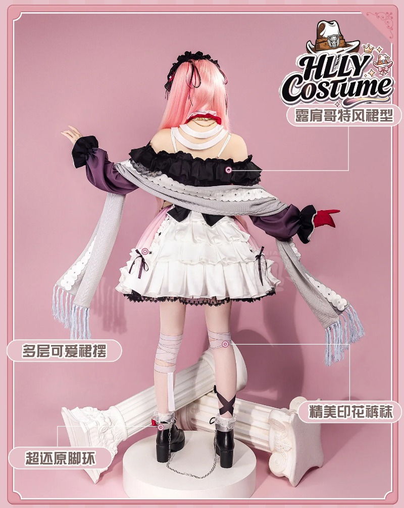 Costume Cosplay VTuber Ace Taf - Party Games For Christmas recensione e prezzo