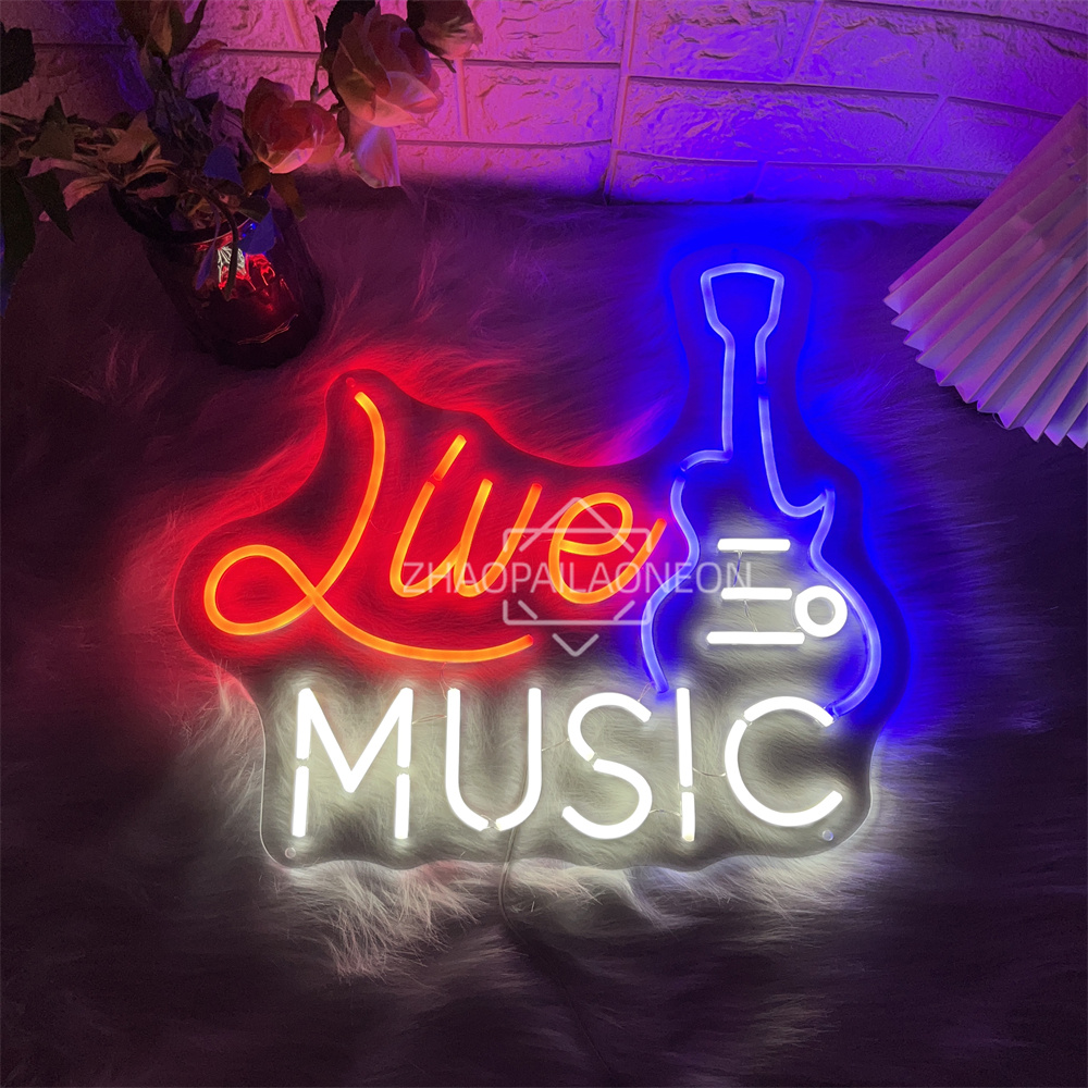 Insegna al neon con musica dal - Party Games Name recensione e prezzo